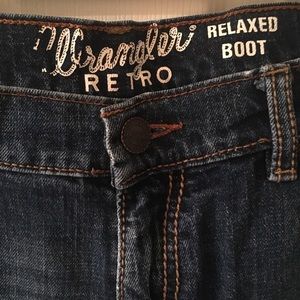 Men’s Wrangler Jeans Retro Relaxed Boot